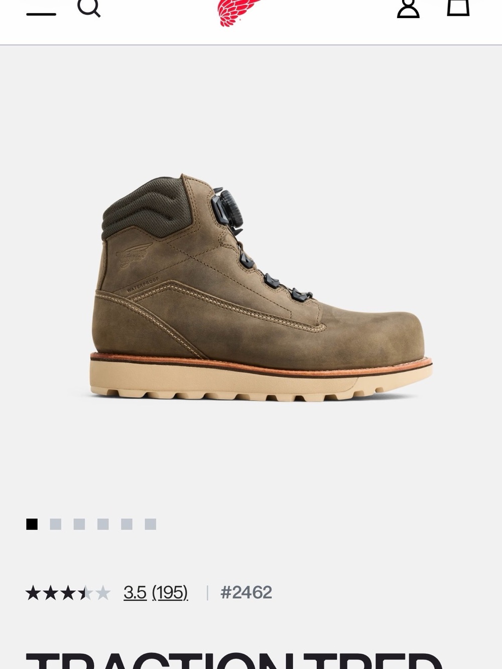 Men's Red Wing Traction Ted Lite Boots